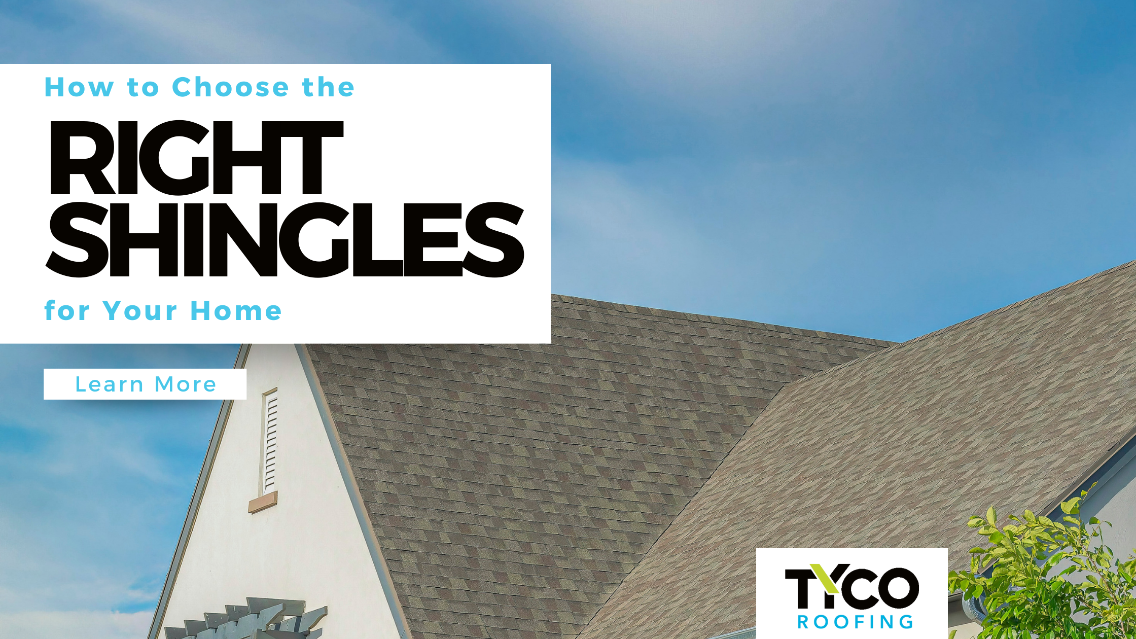 How to choose the right shingles for your home.
